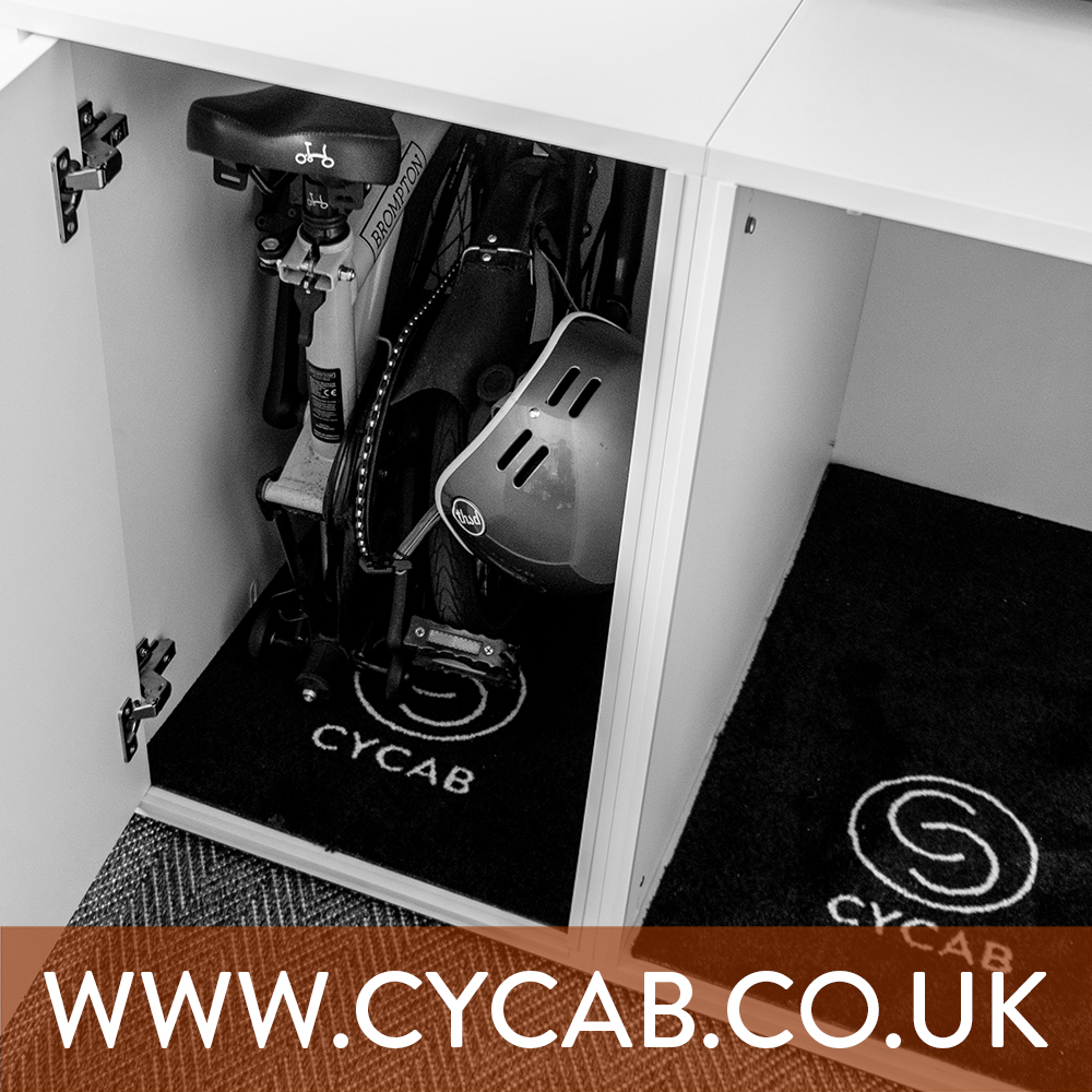 CYCAB storage for brompton bikes
